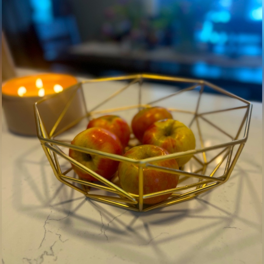 Adorable Gold Wire Bowl